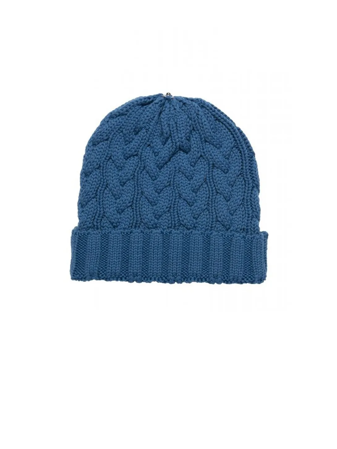 Charlie Cable Blue Tones Toque