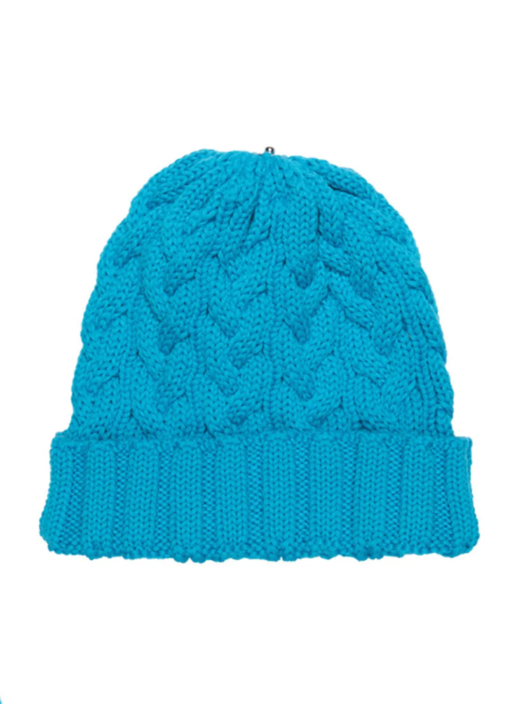 Charlie Cable Blue Tones Toque