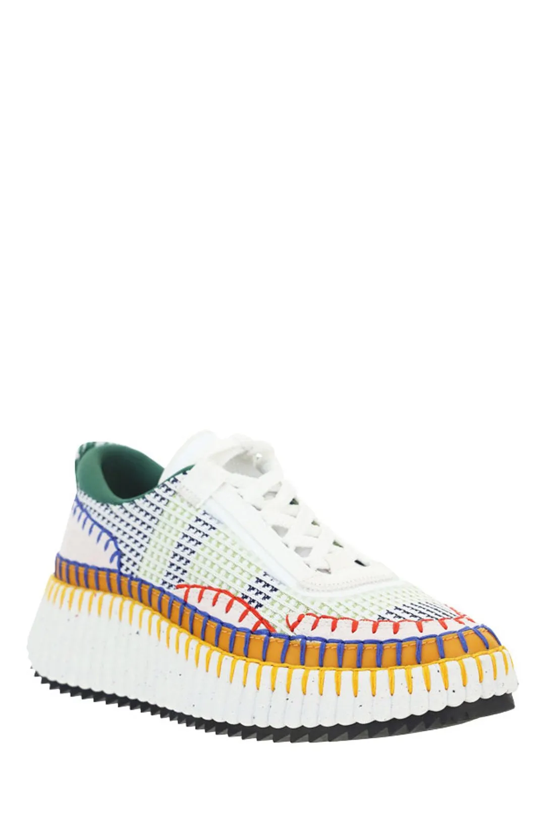 Chloé Nama Lace-Up Sneakers - Buy Online Now!