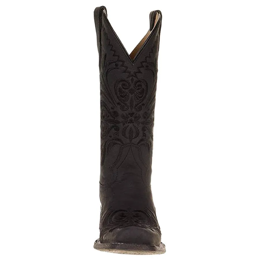 Circle G Boots Women's Square Toe Embroidered Cowgirl Boots