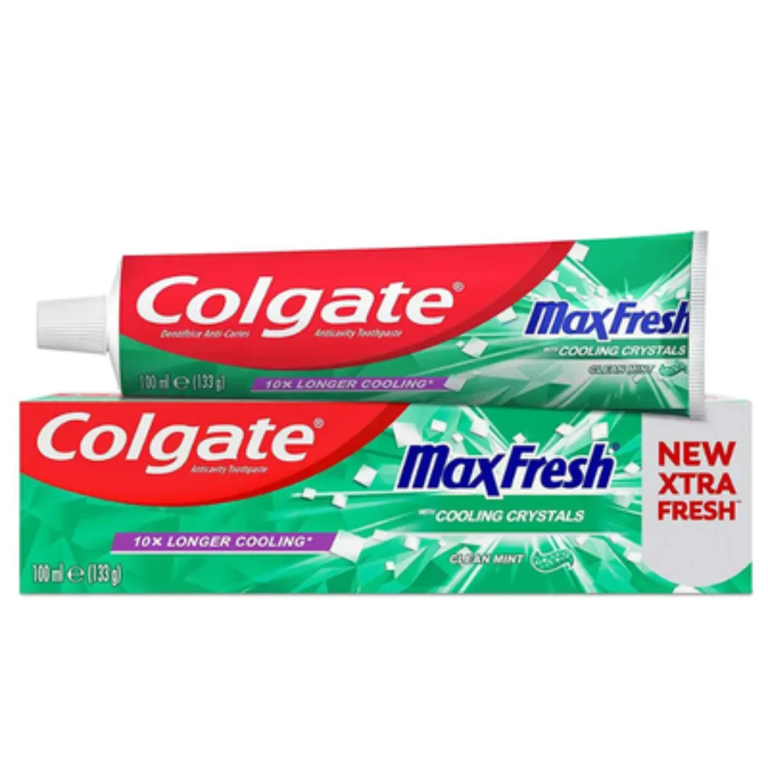 Colgate Dentifrice Max Fresh Clean Vert menthe 100 ml