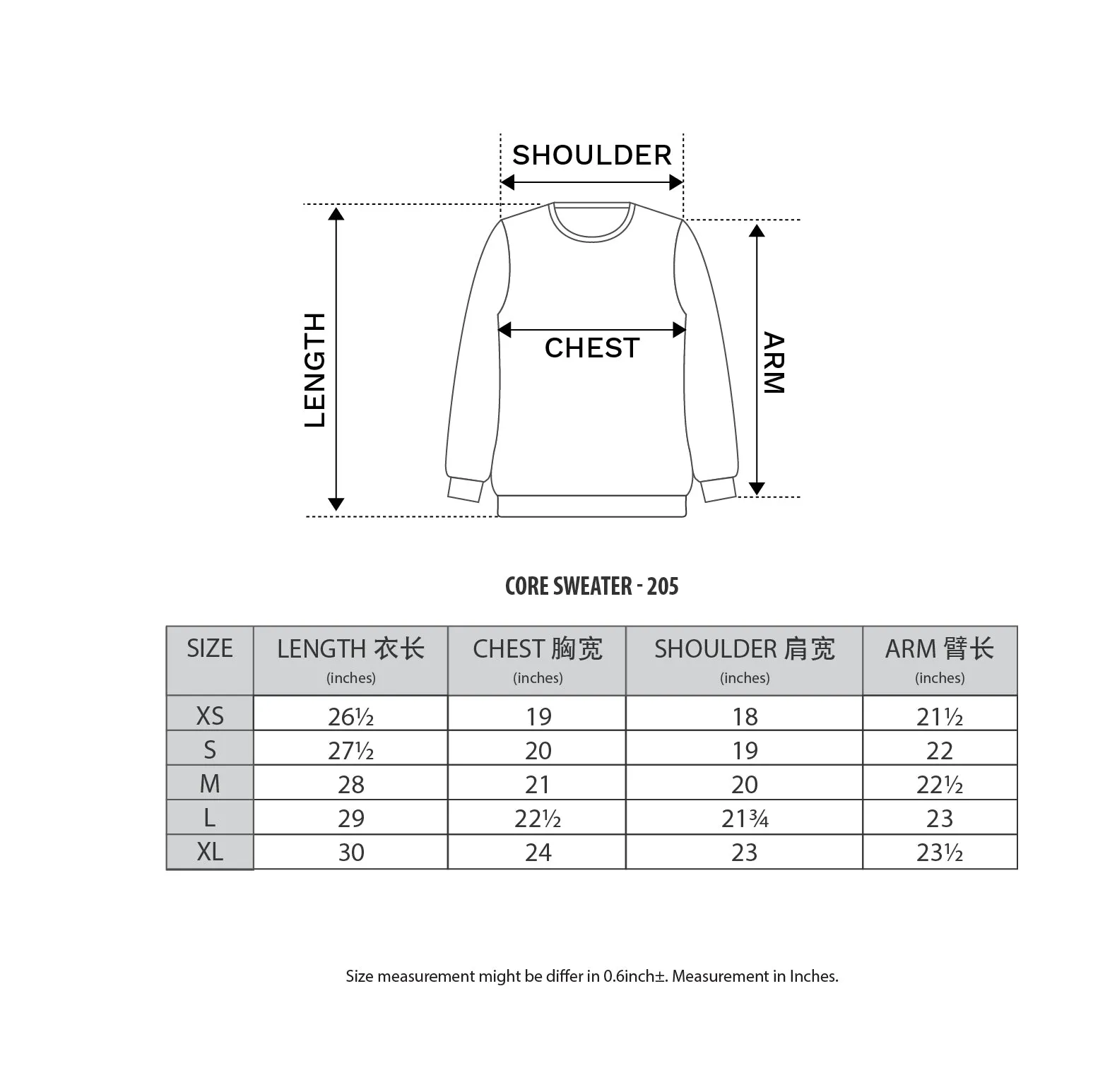 Core Sweater - 205