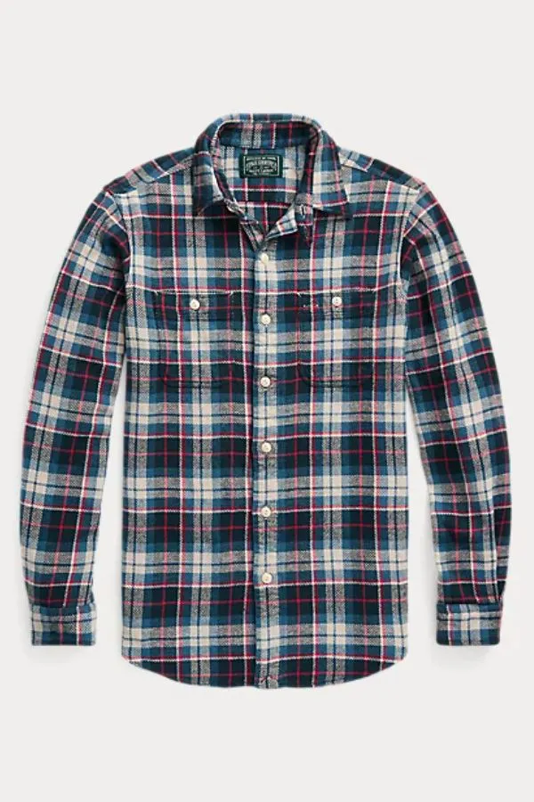 Custom Fit Tartan Flannel Workshirt