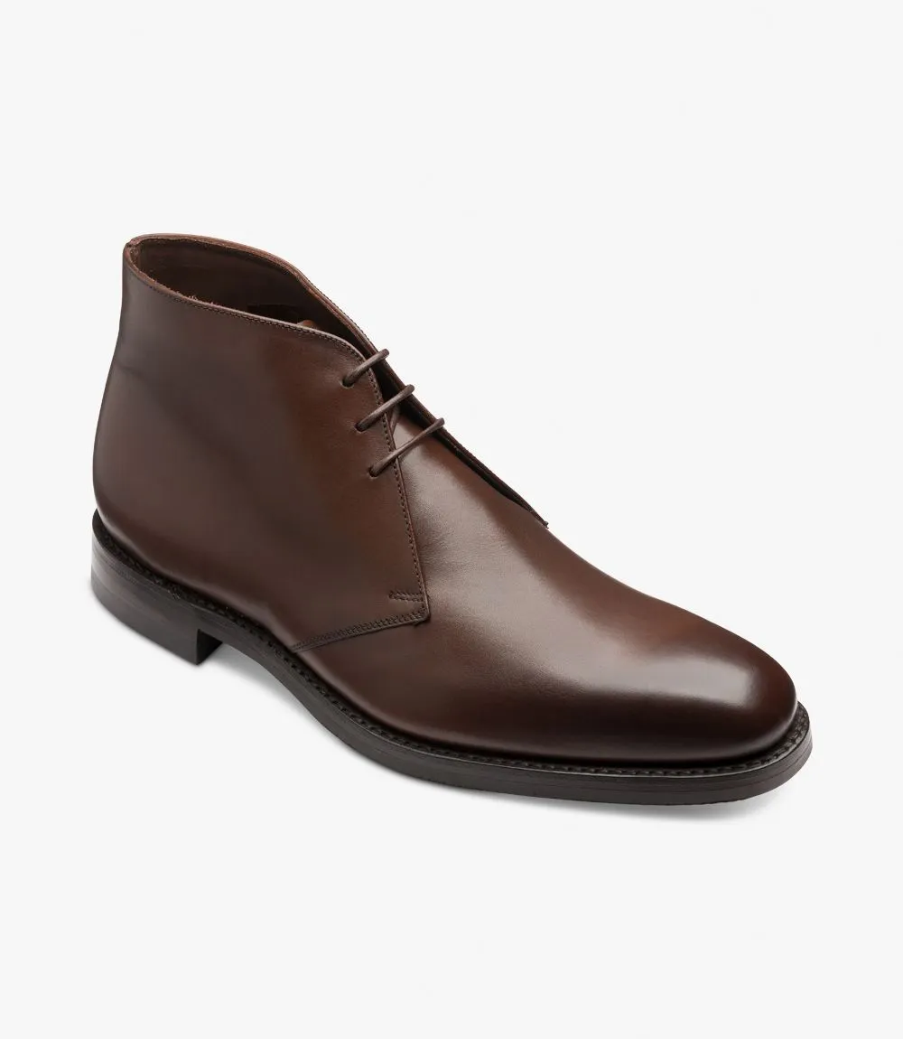 Dark Brown Loake Pimlico Chukka Calf Boot