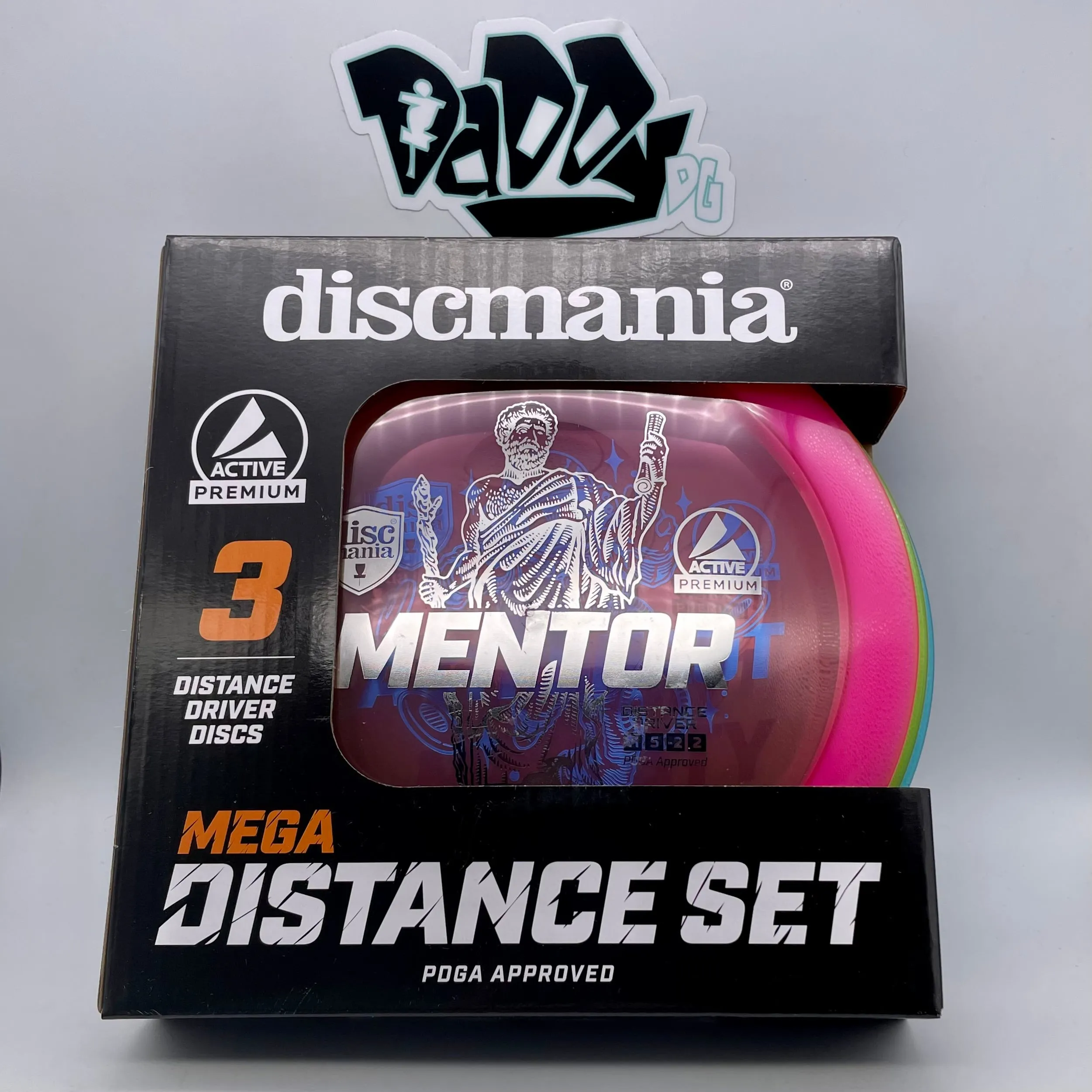 Discmania Active Premium 3-Disc Box Long Distance Set