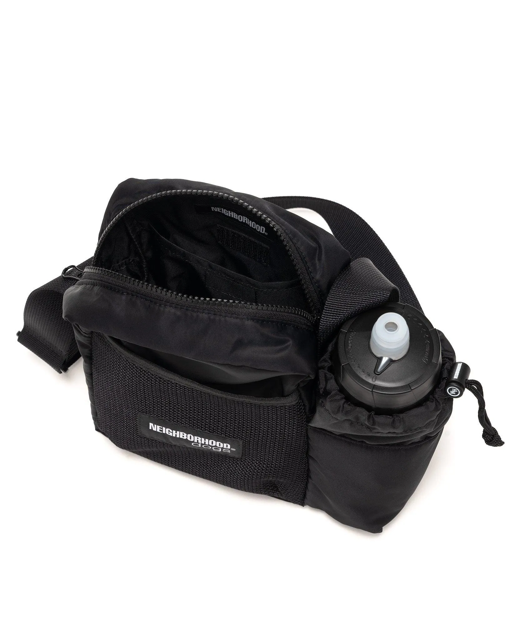 Dog Walking Shoulder Bag Black