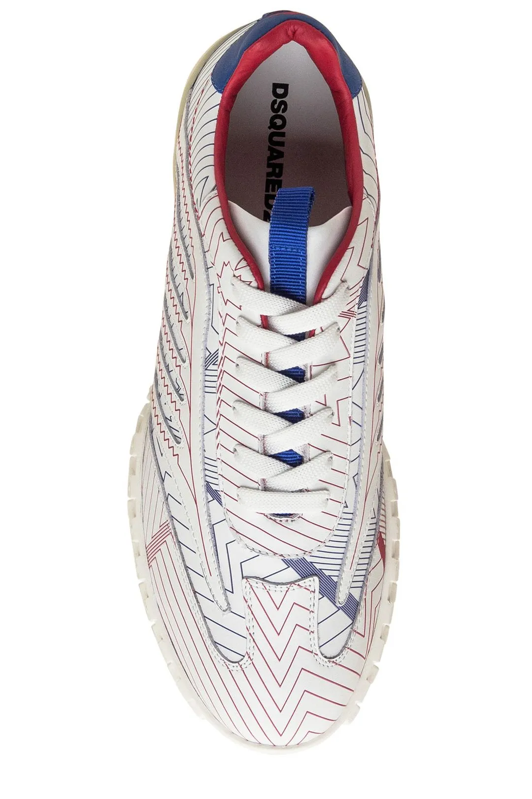 Dsquared2 Sneakers - Printed Lace-Up Shoes | Shop Now