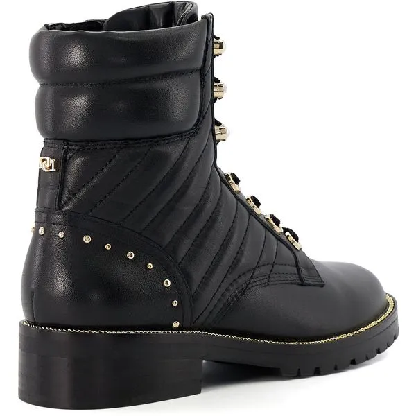 Dune London Pearlescent Biker Boots