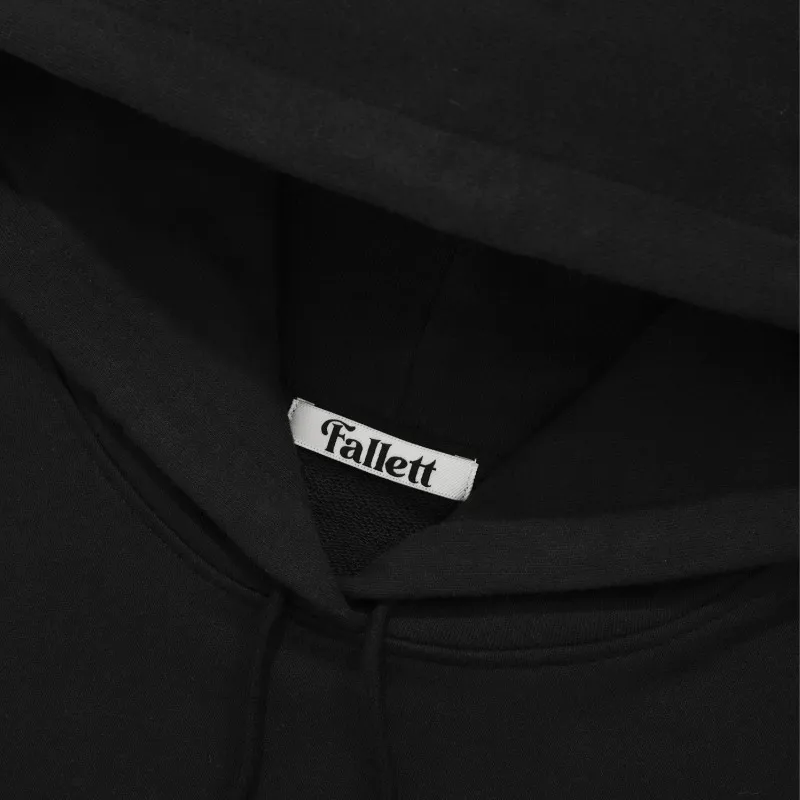 Fallett | Gender-neutral Long Sleeve Cotton Oversized Logo Streetwear