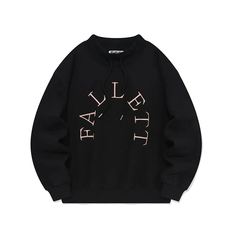 Fallett | Unisex Street Style Long Sleeves Oversized Logo - Nylon Material