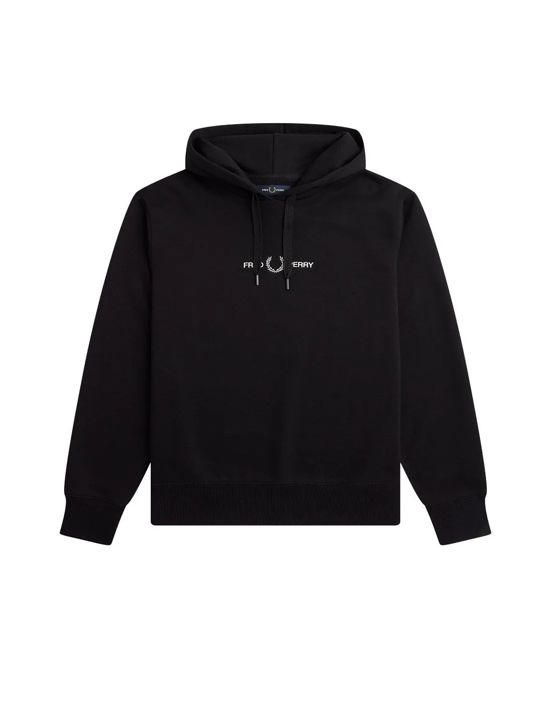 Felpa Fred Perry uomo M4728 nera