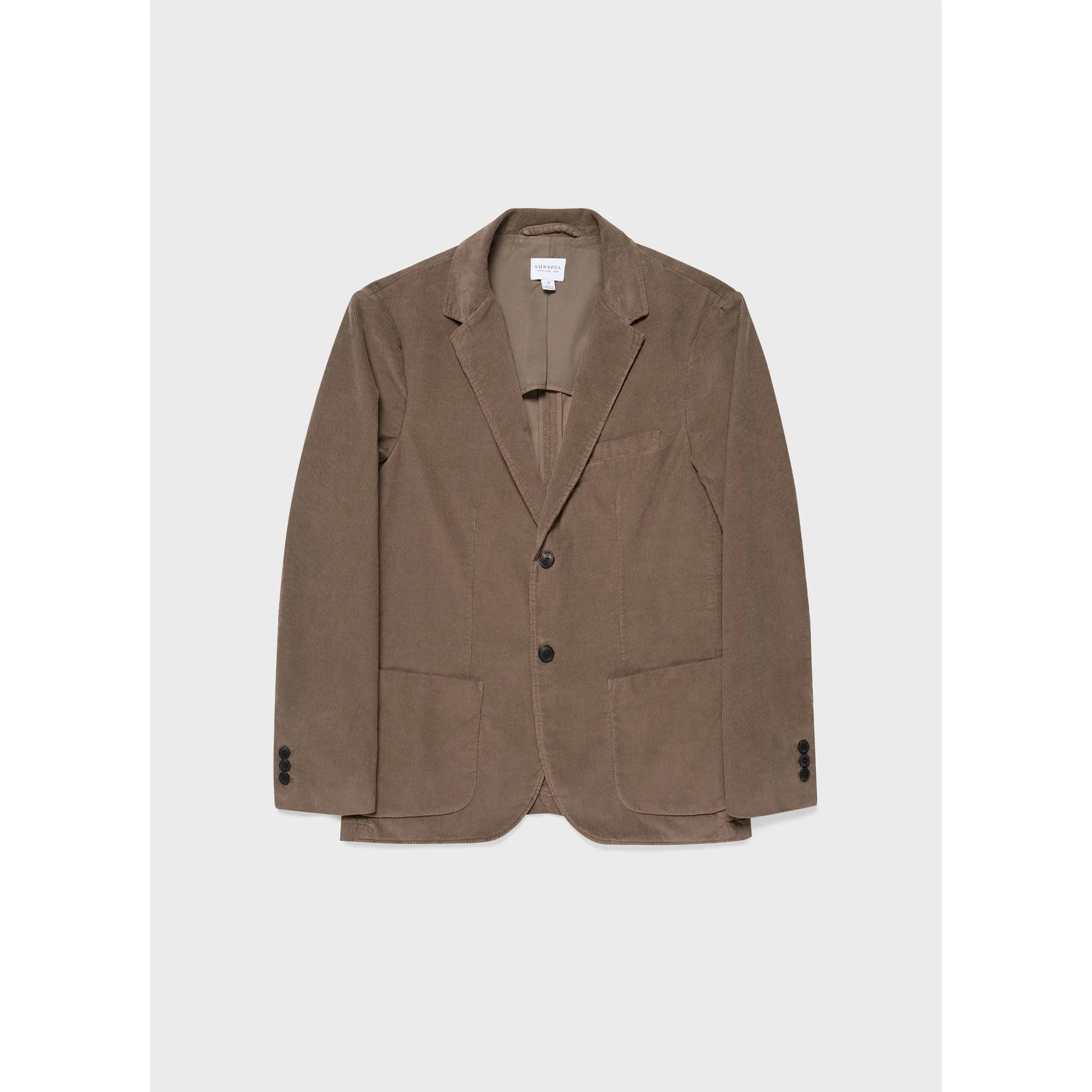 Fine Corduroy Blazer | Men | Dark Stone