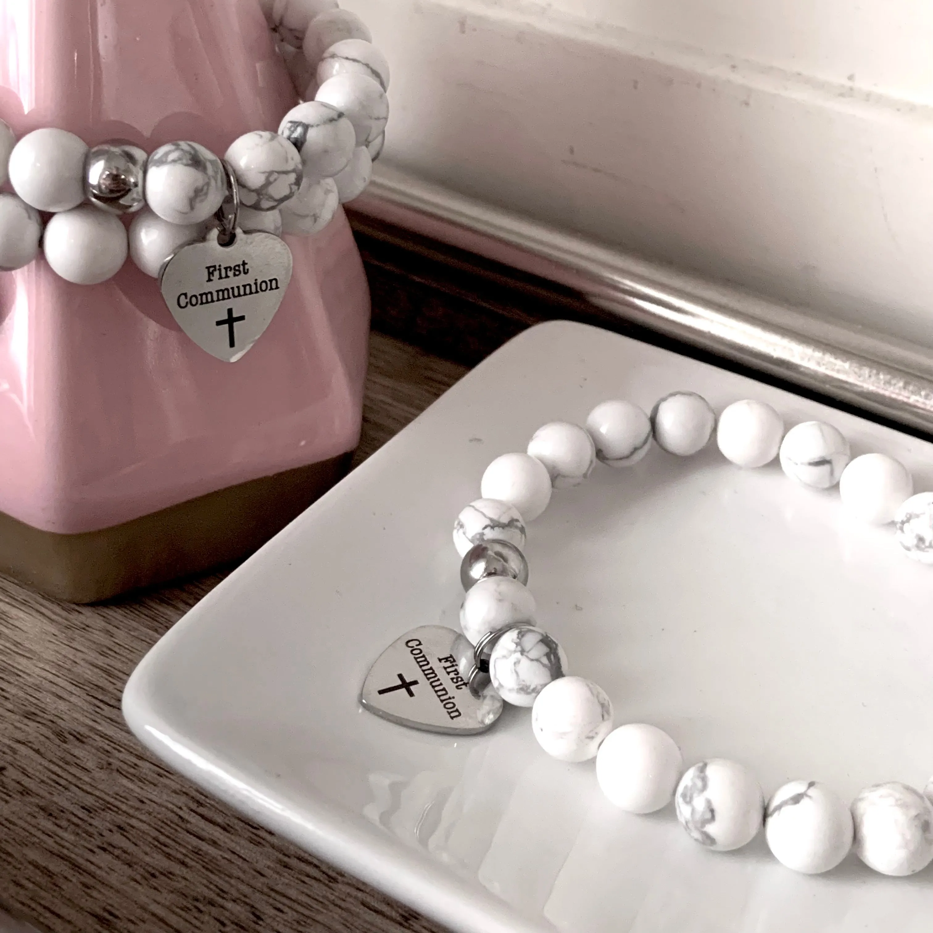 First Communion Mala Bracelet