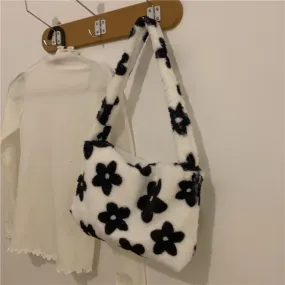 Flower Fluffy Bag