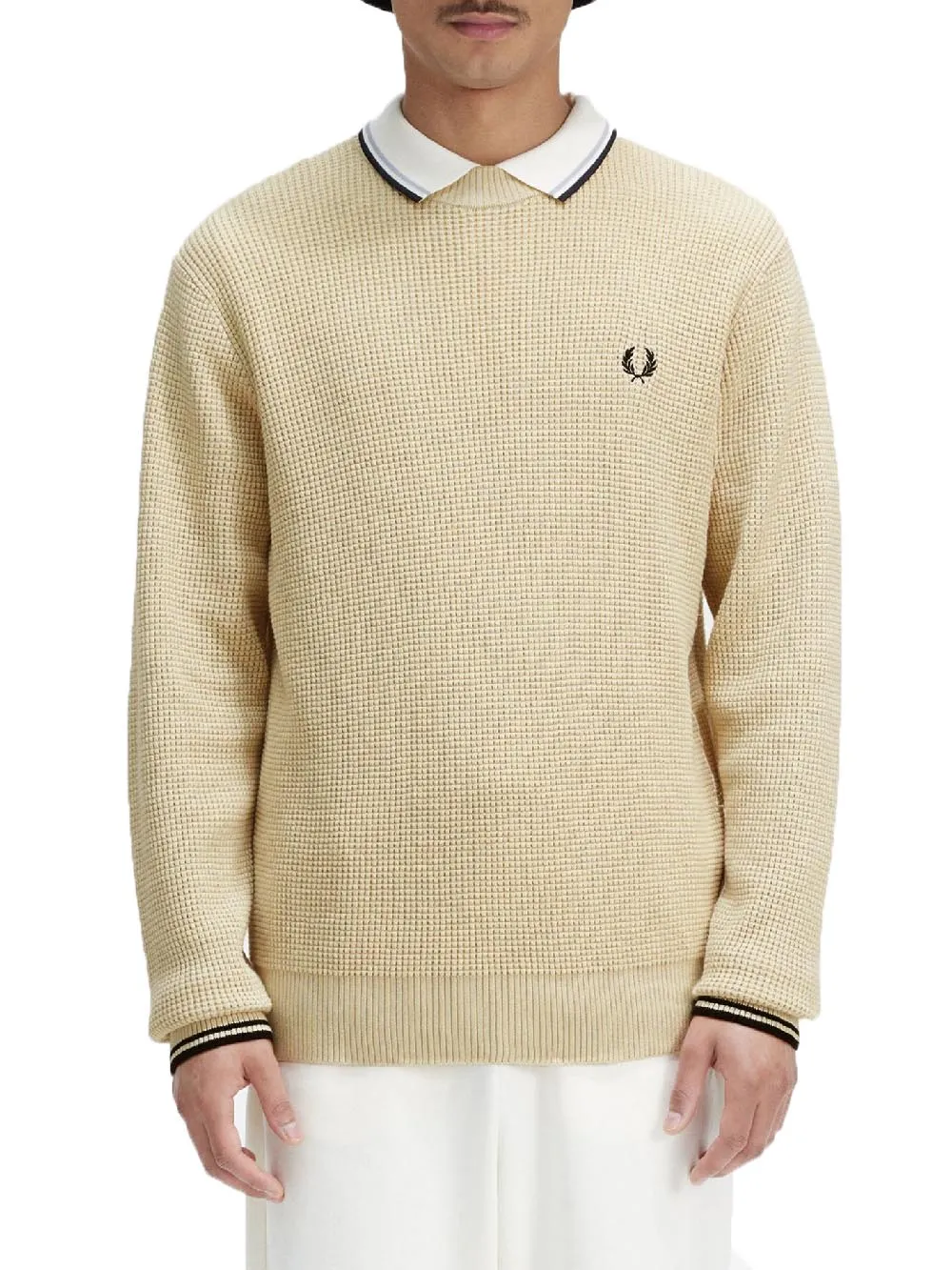 Fred Perry Maglia Uomo K6507 Beige