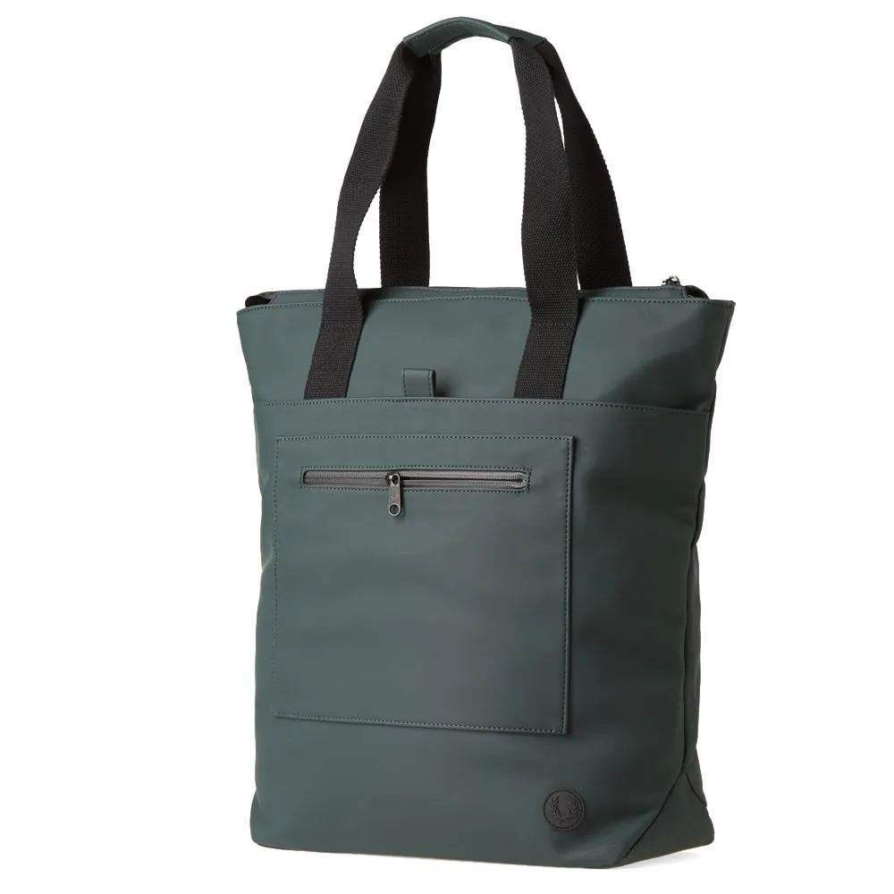 Fred Perry Matte Tote BagIvy Green