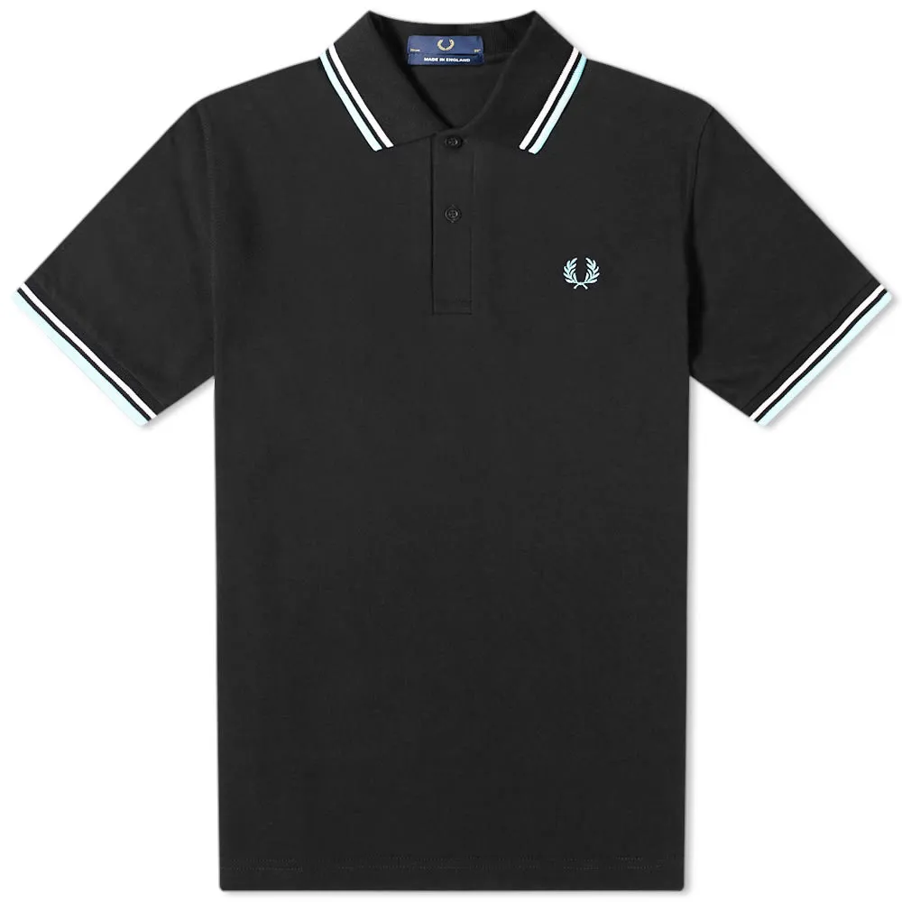 Fred Perry Reissues Twin Tipped PoloBlack, Pink & Ice