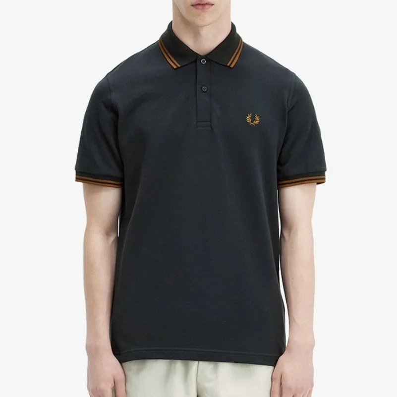 FRED PERRY  |Street Style Plain Cotton Short Sleeves Logo Polos