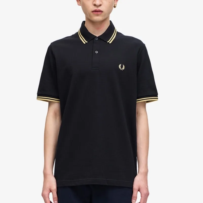 FRED PERRY  |Street Style Plain Cotton Short Sleeves Logo Polos