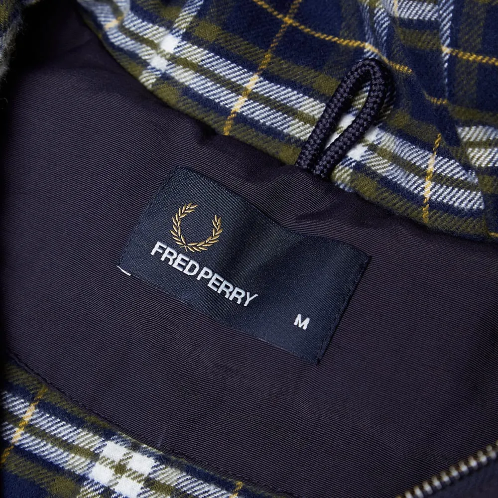 Fred Perry Wadded Mountain ParkaNavy