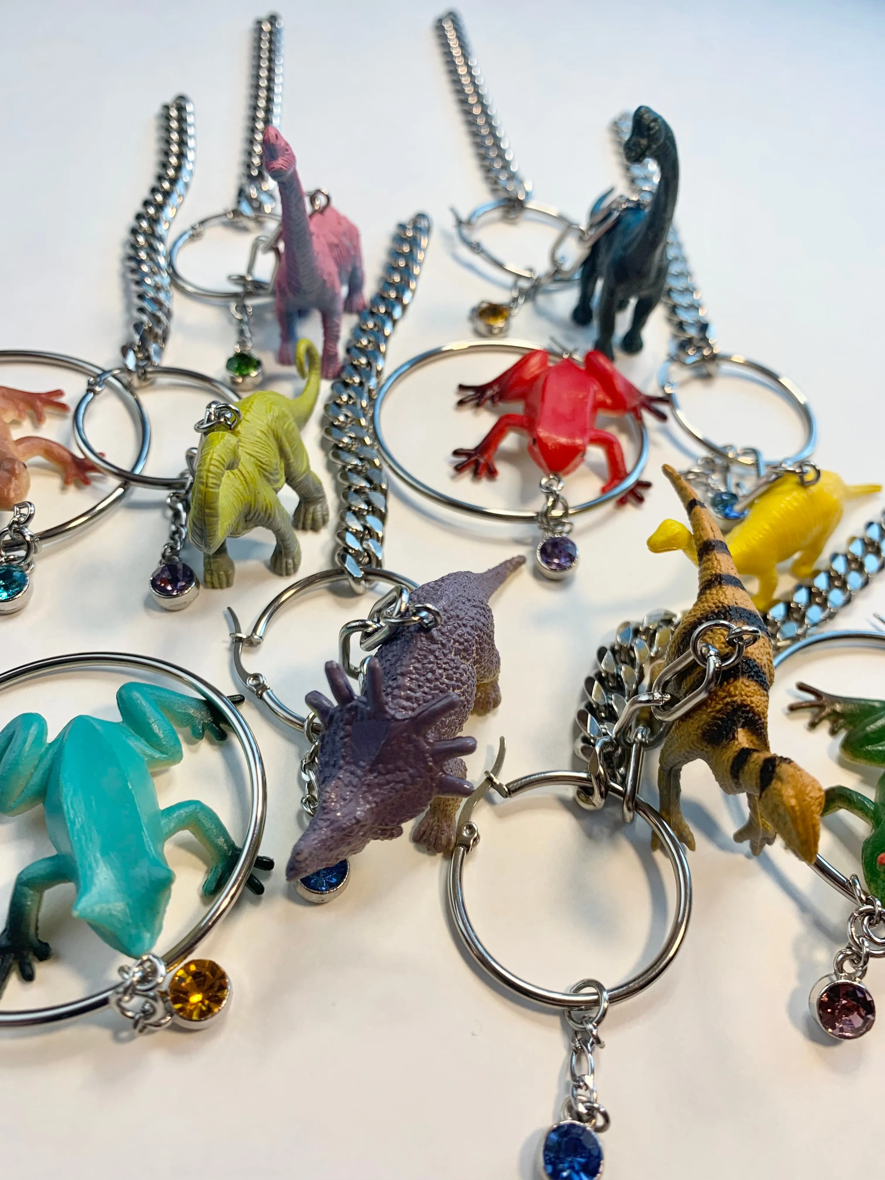 Frog toy single earrings- assorted