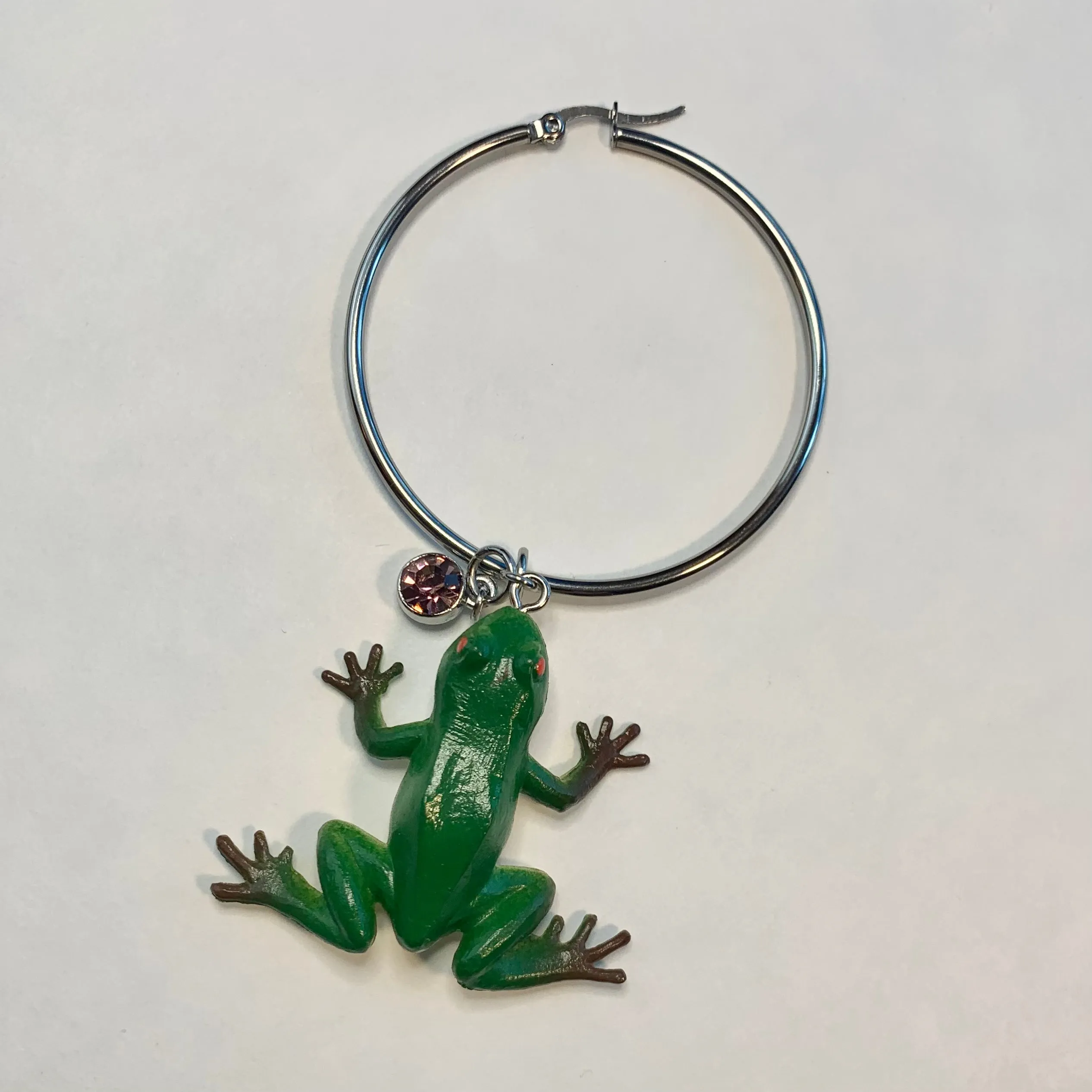 Frog toy single earrings- assorted