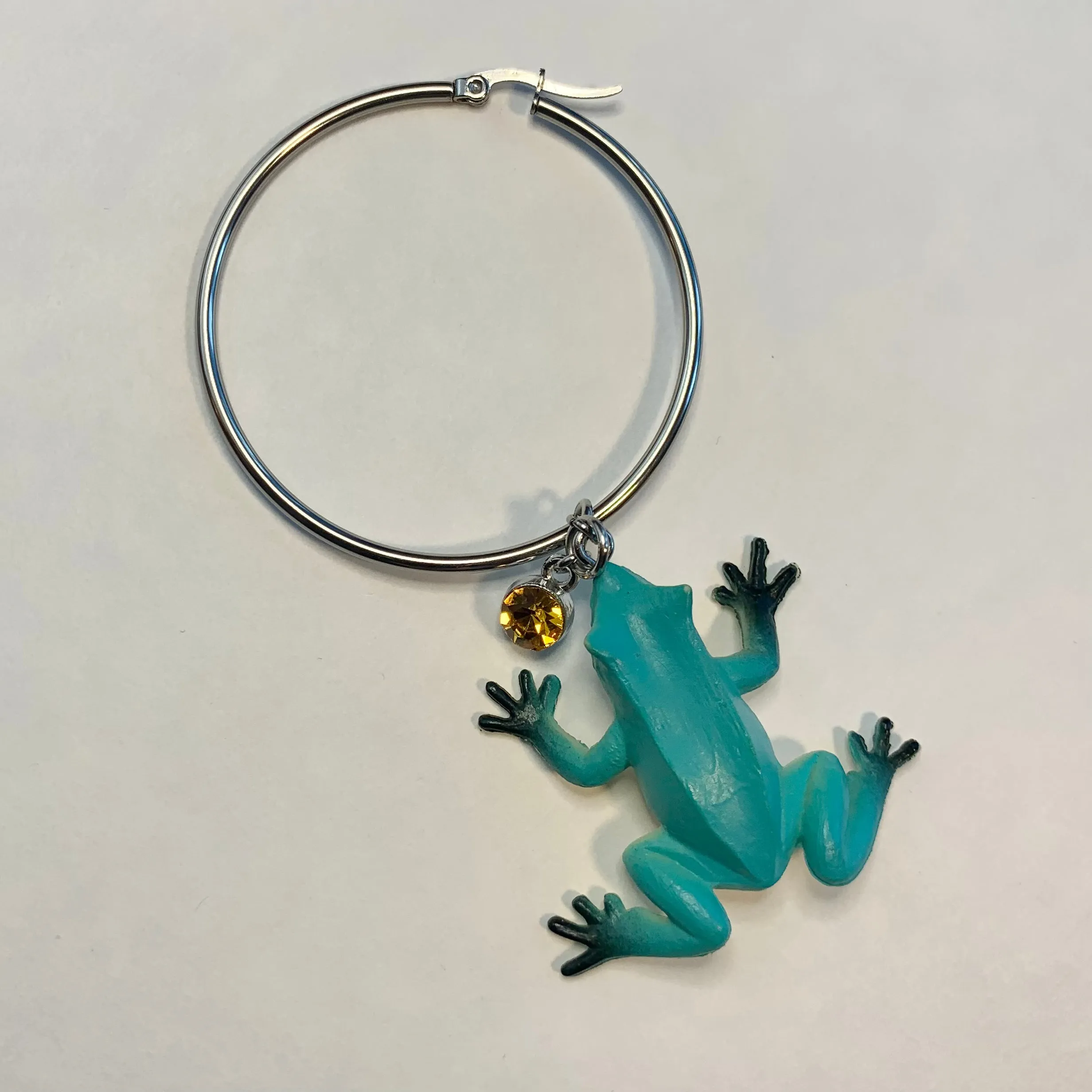 Frog toy single earrings- assorted