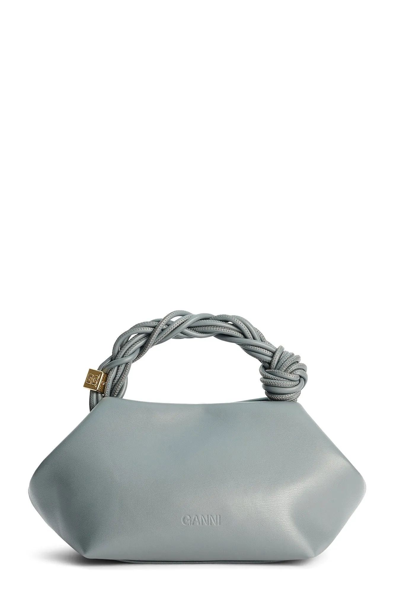 Ganni Bou Bag Small in Frost Gray