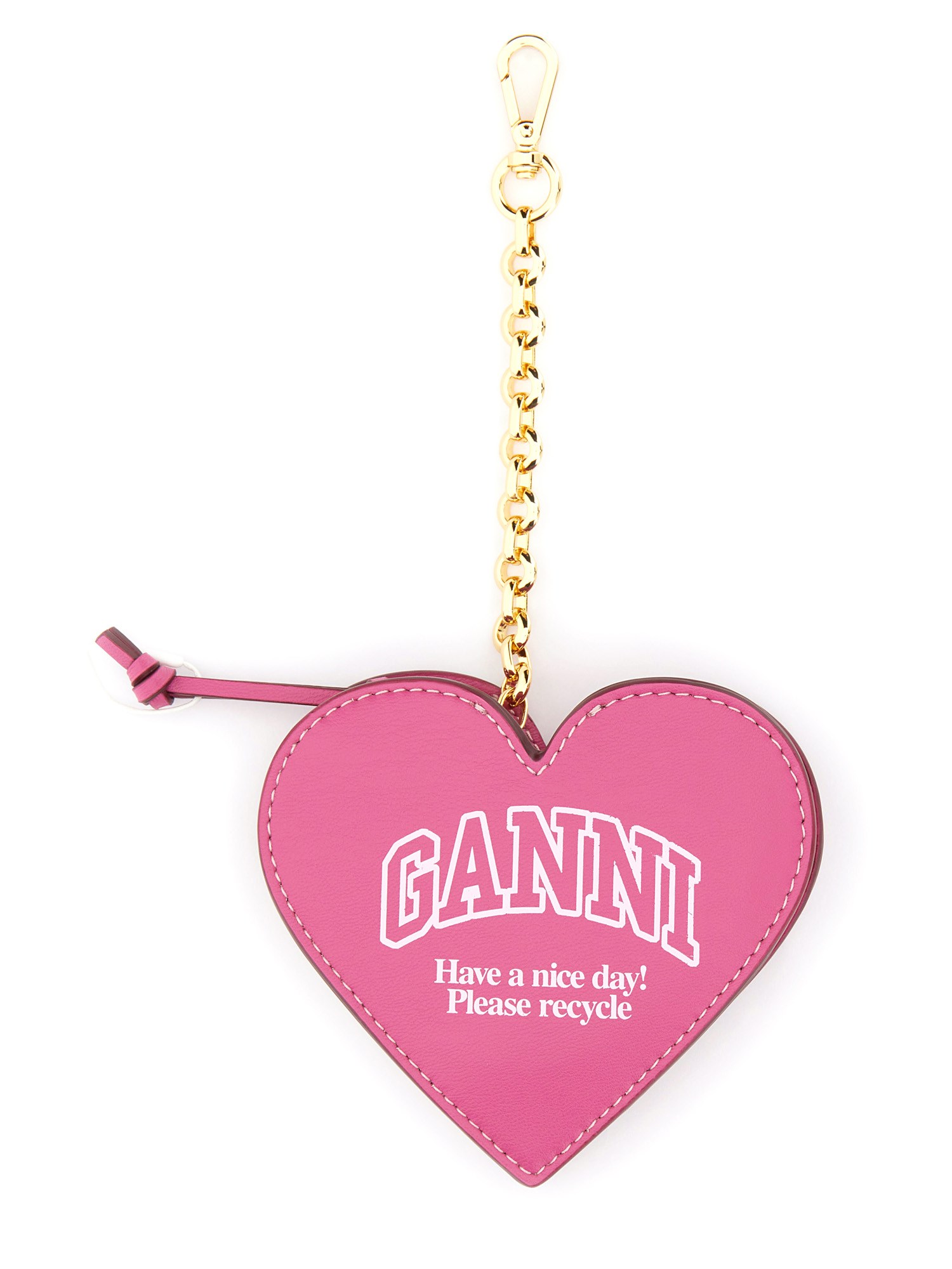 GANNI    FUNNY HEART COIN PURSE