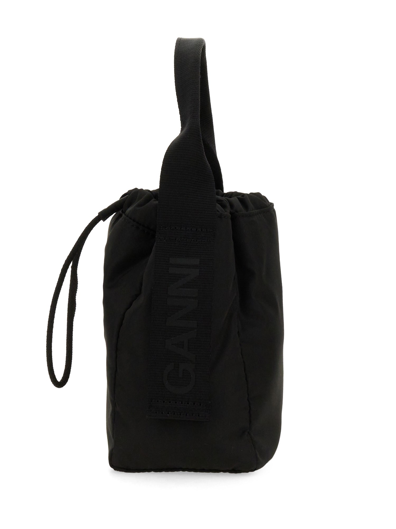 GANNI    TECHNICAL FABRIC BAG