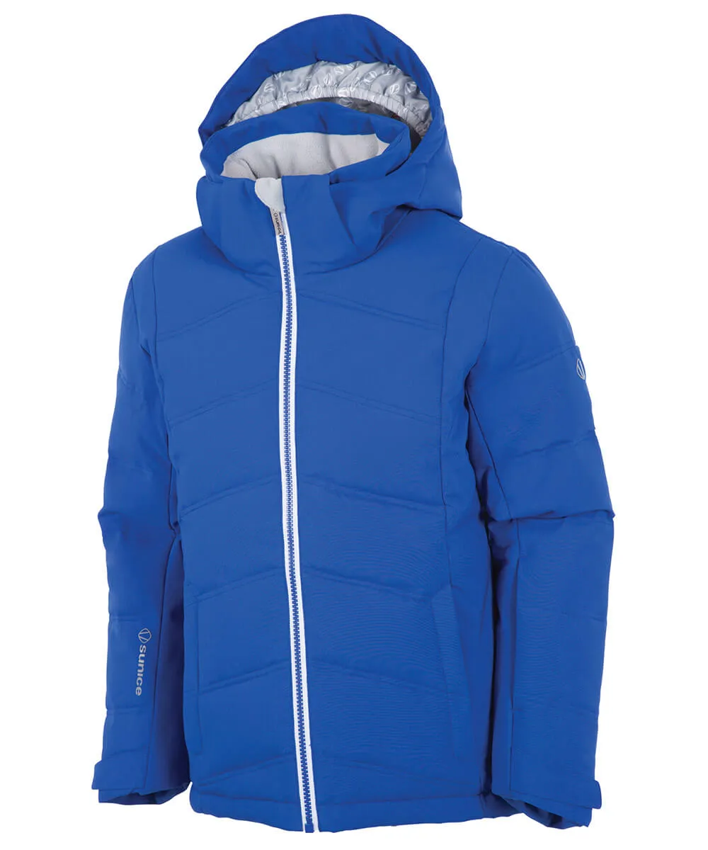 Girls' Ava Waterproof Quilted Stretch Jacket