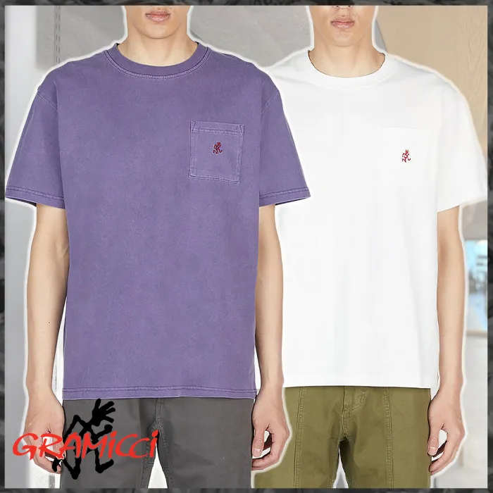 Gramicci  |Crew Neck Street Style Cotton Short Sleeves