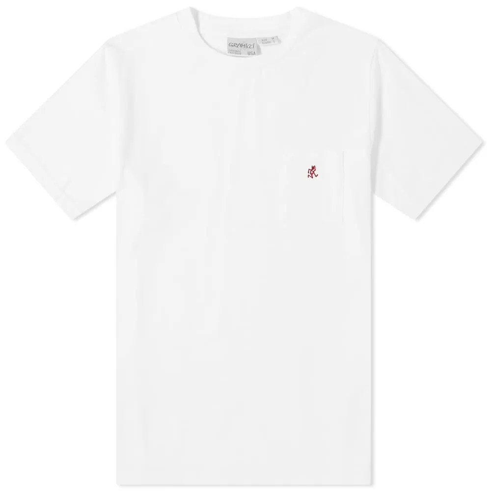 Gramicci One Point Pocket T-ShirtWhite