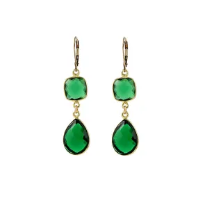 Green Emerald Earrings: Shop Now