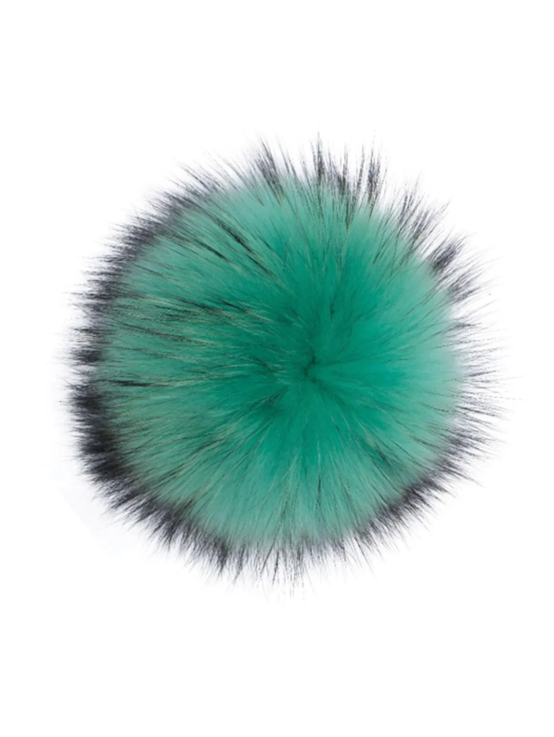 Green Toned Raccoon Pom