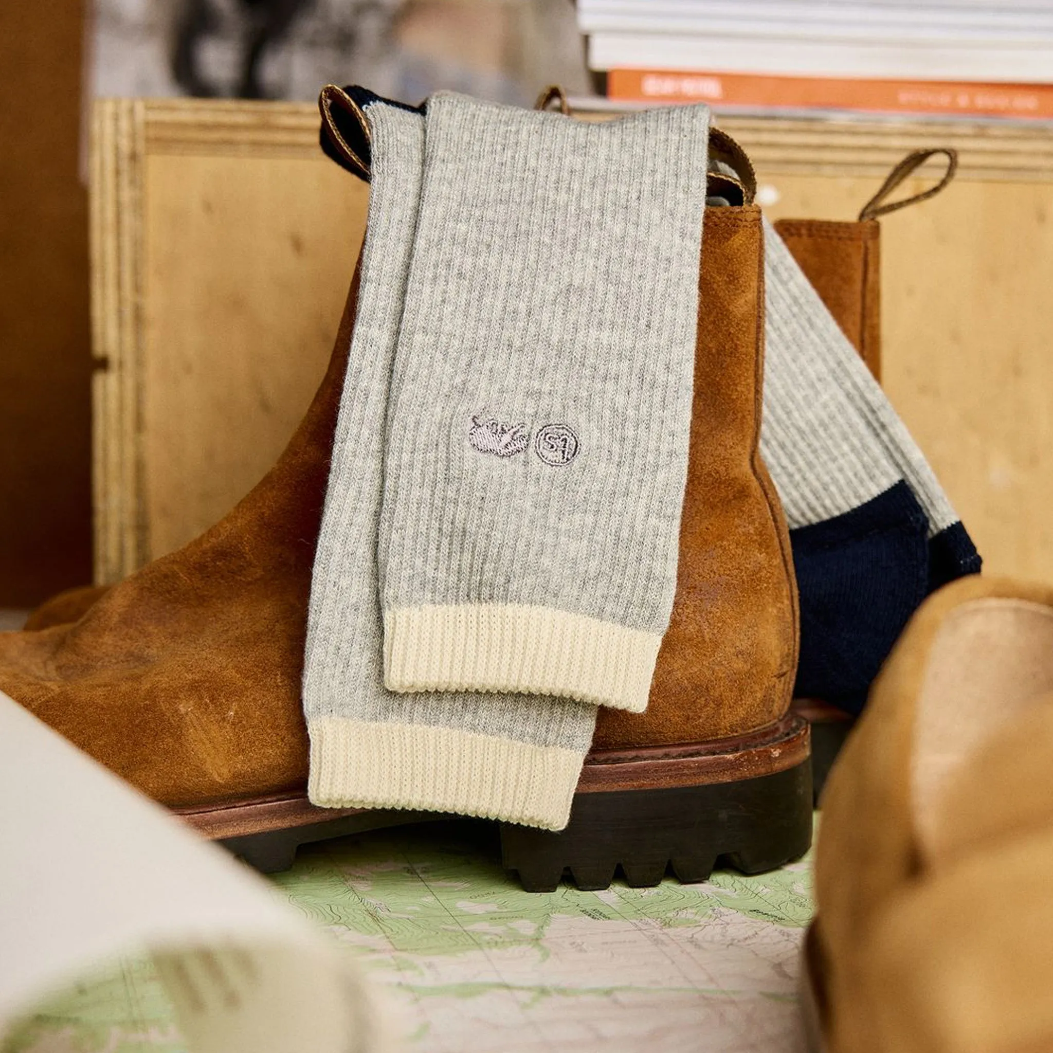 Grey Ribbed Sock: Find the Best Options Online