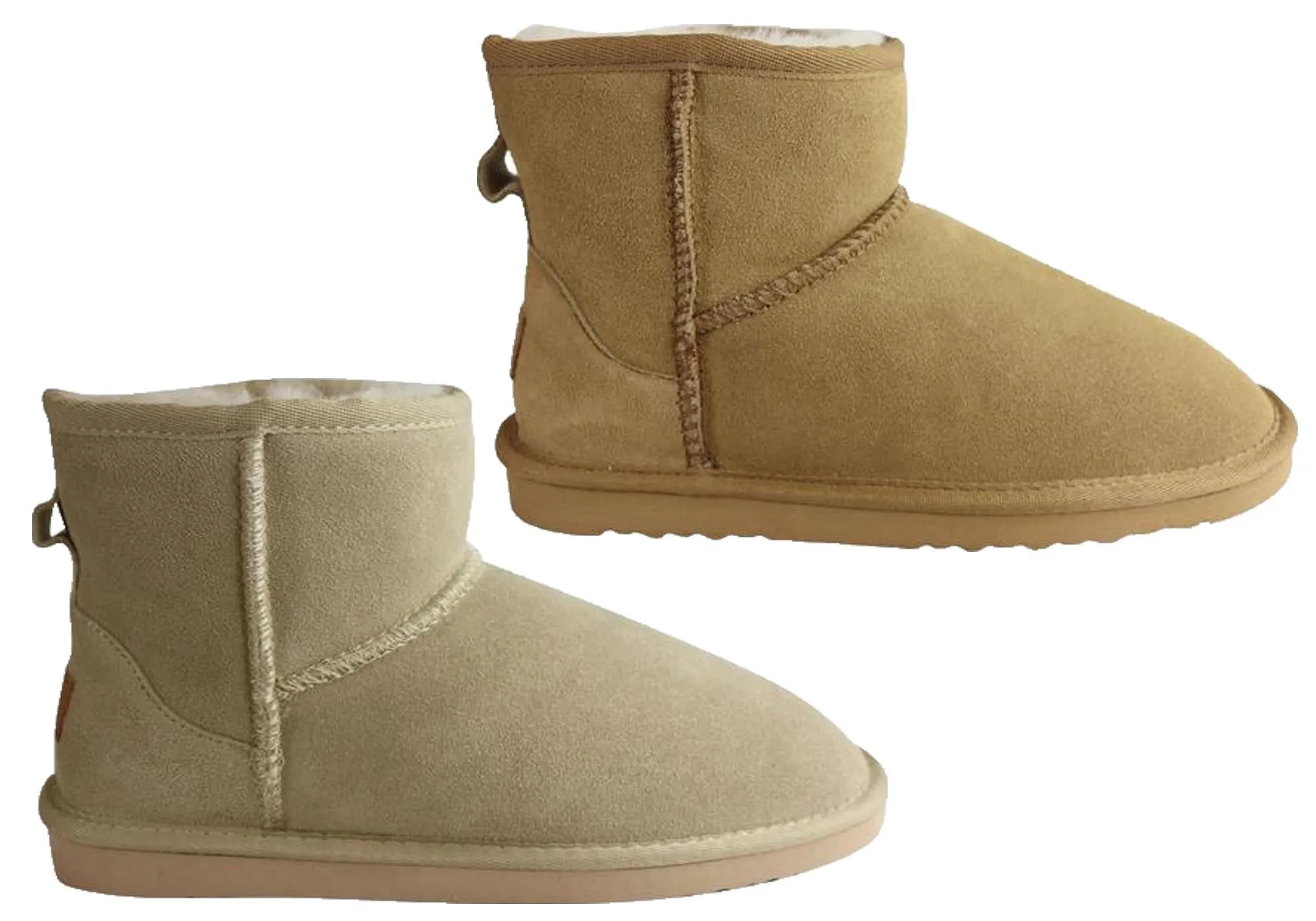 Grosby Jillaroo Ugg Womens Warm Comfort Boots With Sheepskin Lining