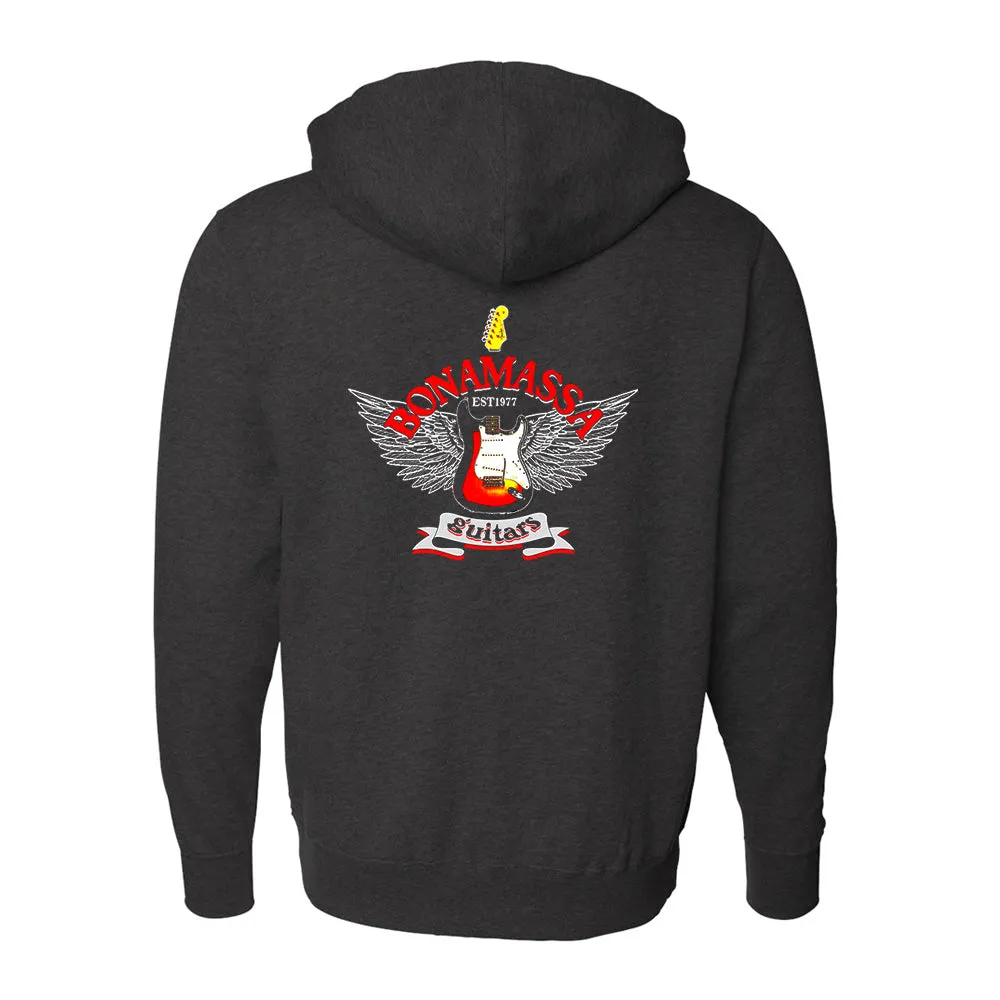 Guitar Guardian Zip-Up Hoodie (Unisex)