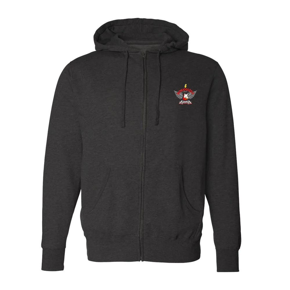 Guitar Guardian Zip-Up Hoodie (Unisex)