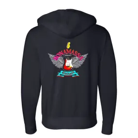 Guitar Guardian Zip-Up Hoodie (Unisex)- Multi