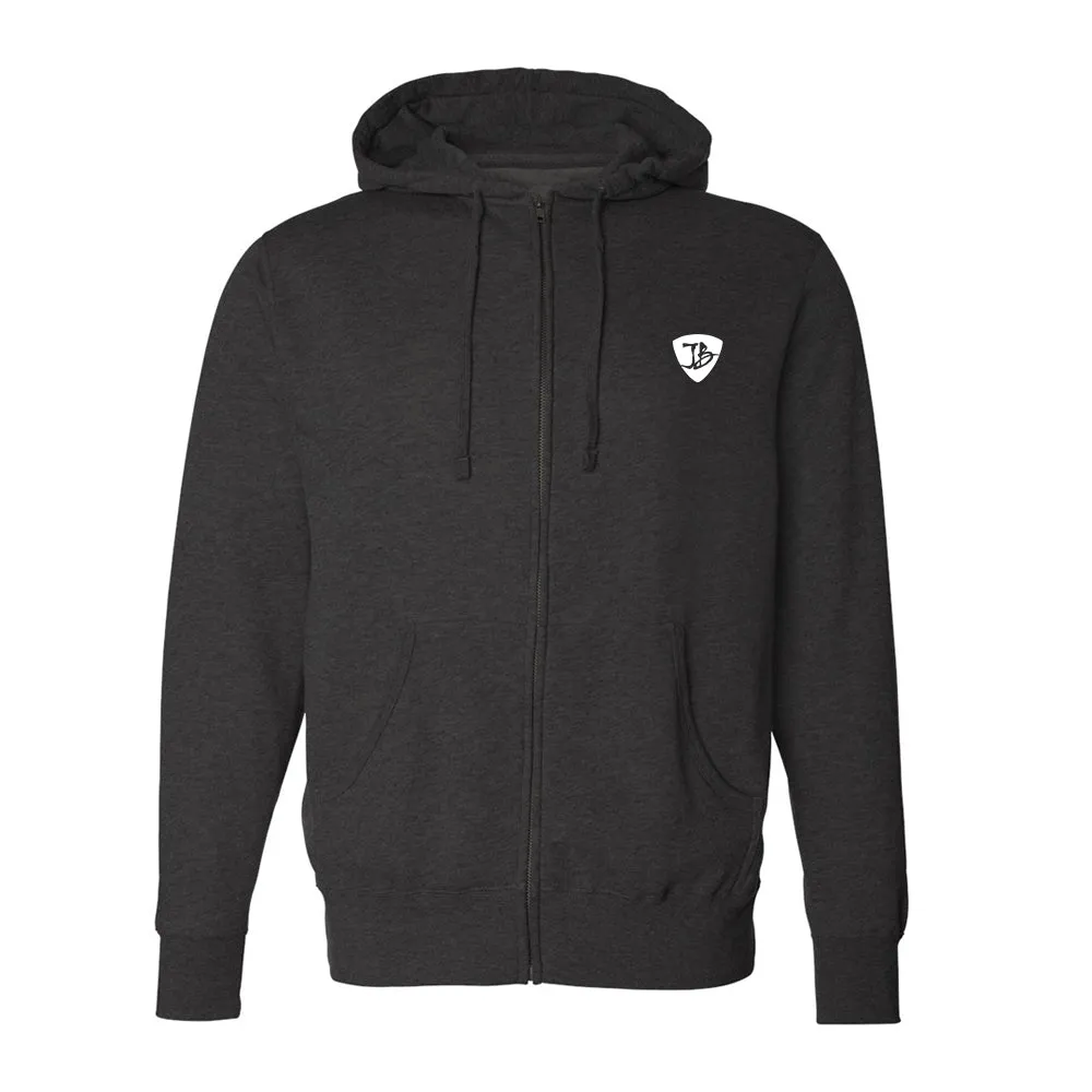 Guitar Trippin' Zip-Up Hoodie (Unisex)