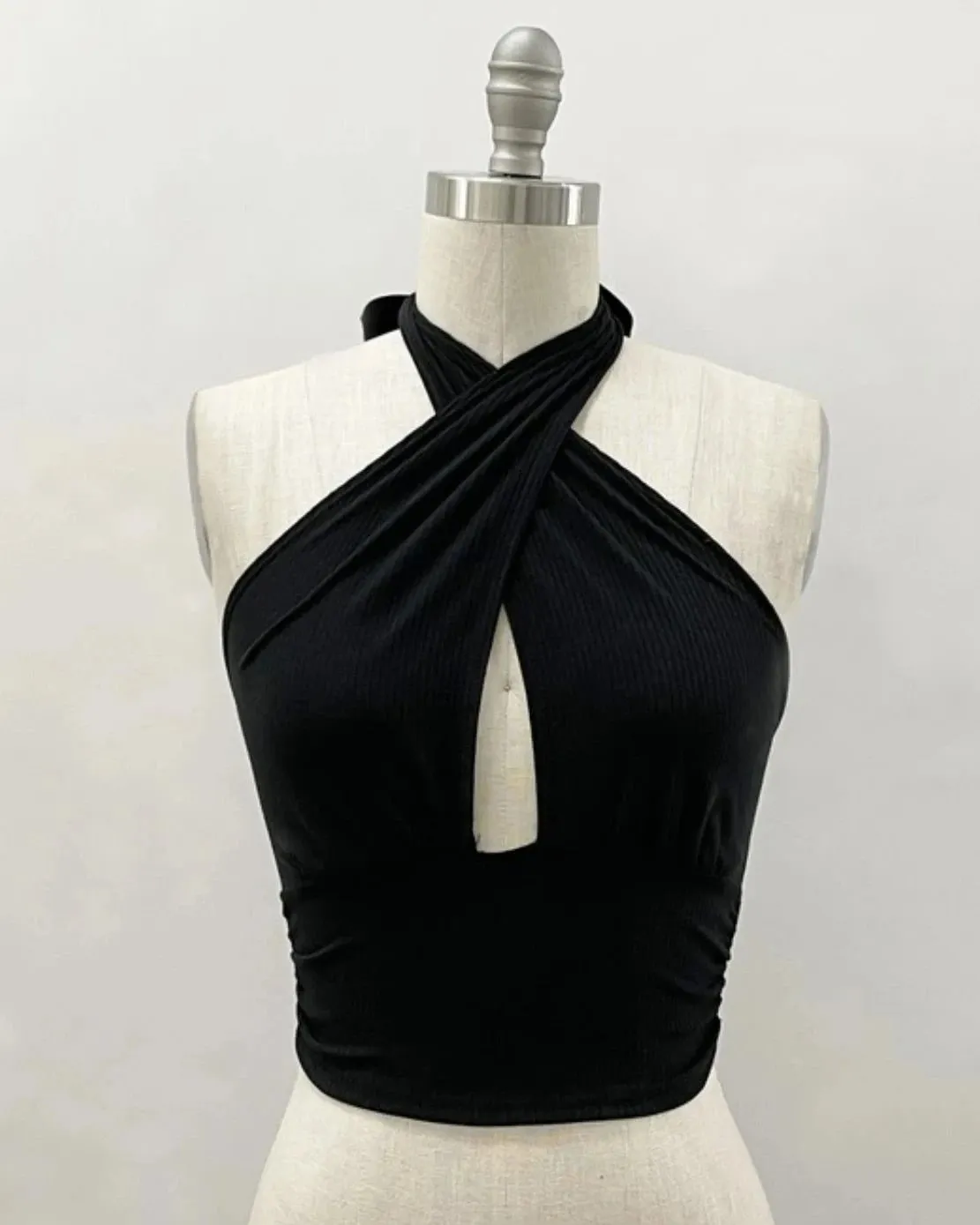 Halter Top - Cross Design