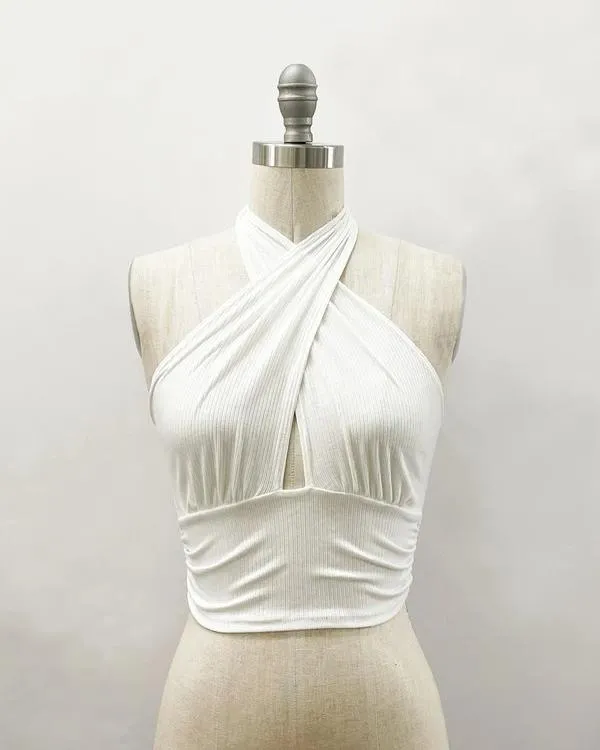 Halter Top - Cross Design