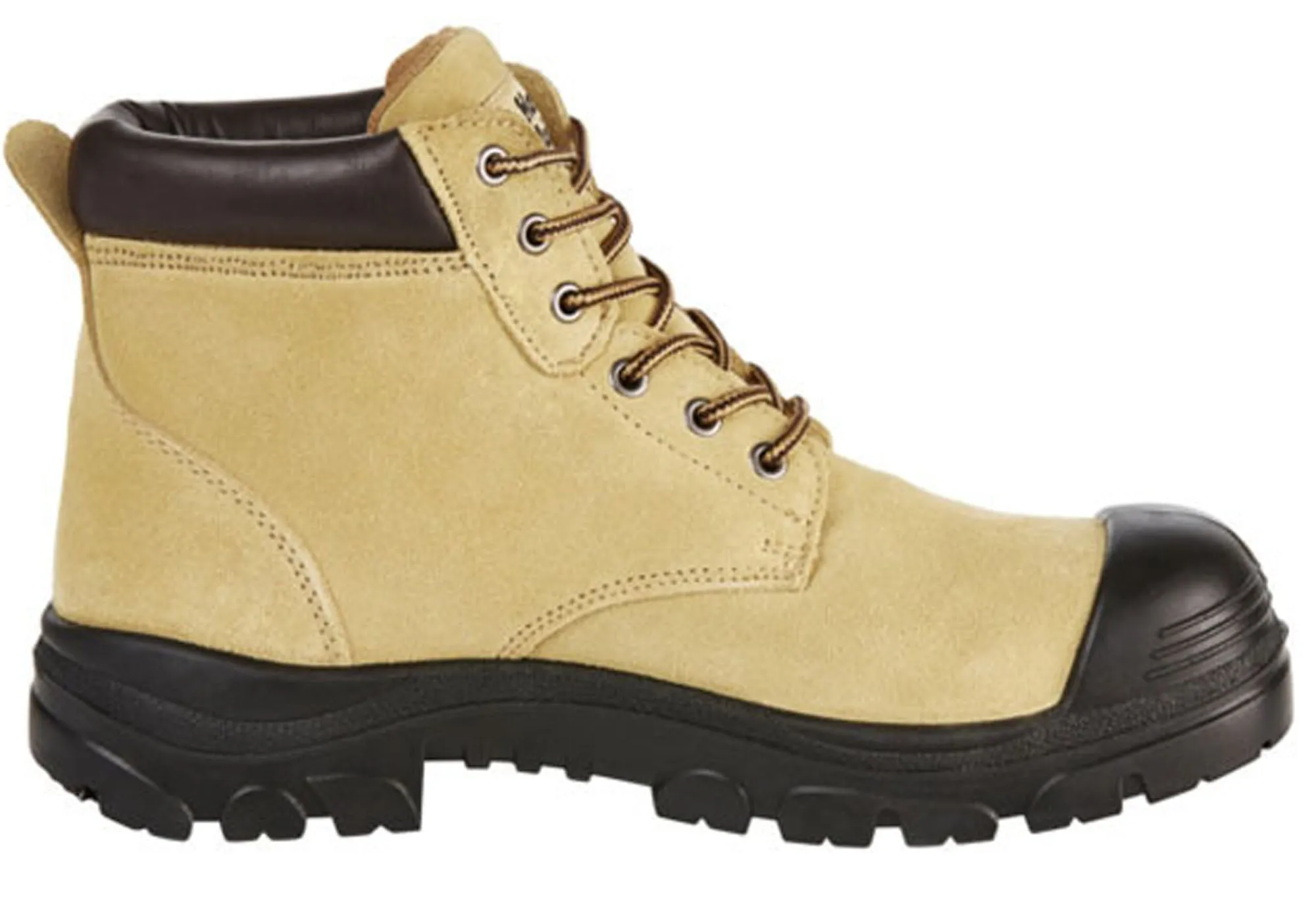 Hard Yakka Gravel Emboss Mens Lace Up Steel Toe Boots