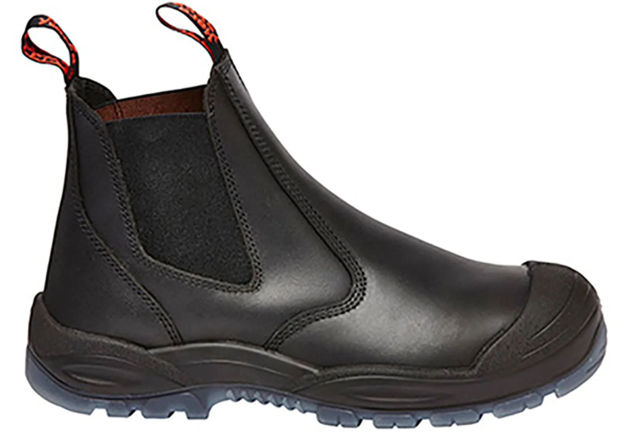 Hard Yakka Mens Utility Gusset Pull Up Safety Steel Toe Boots