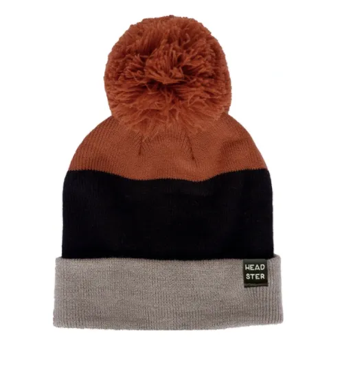 Headster Tricolor Toque Ginger Cookie