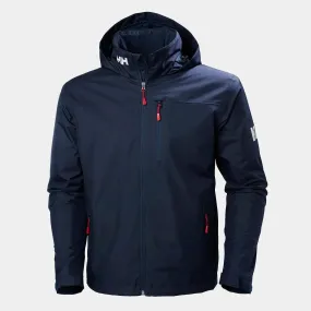 Helly Hansen Unisex Crew Hooded Midlayer Sailing Jacket - Navy