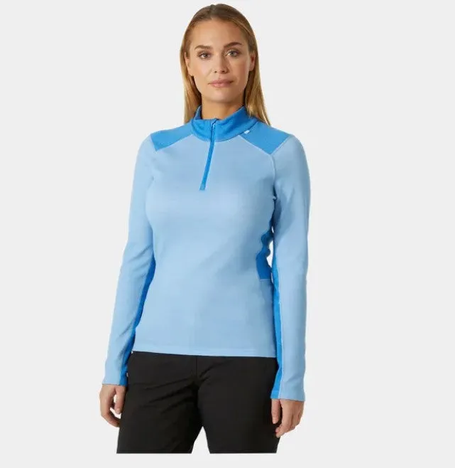 Helly Hansen Womens Lifa Merino Mid Weight 1/2 Zip Base Layer