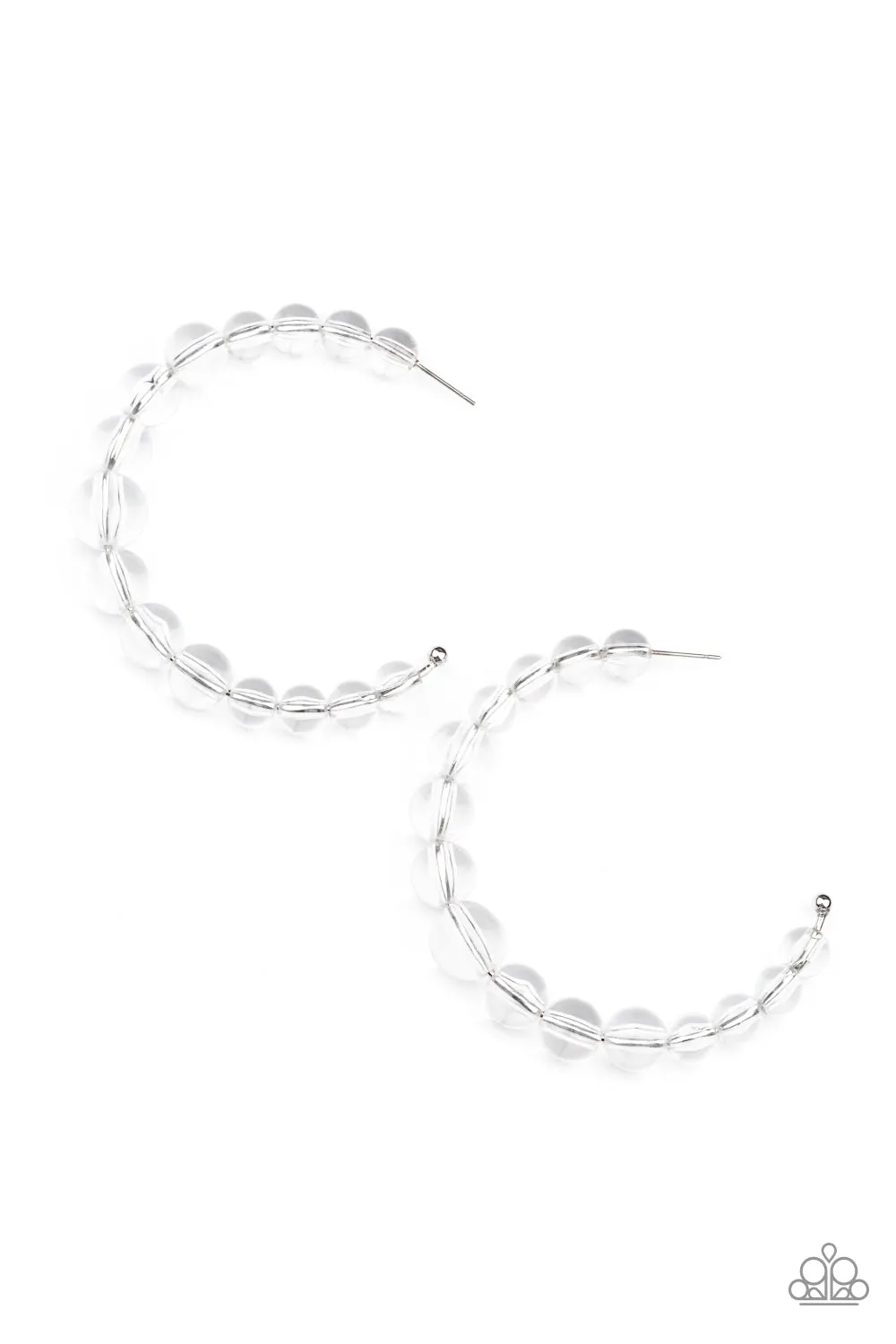 In The Clear - White Earring - available online | shop now