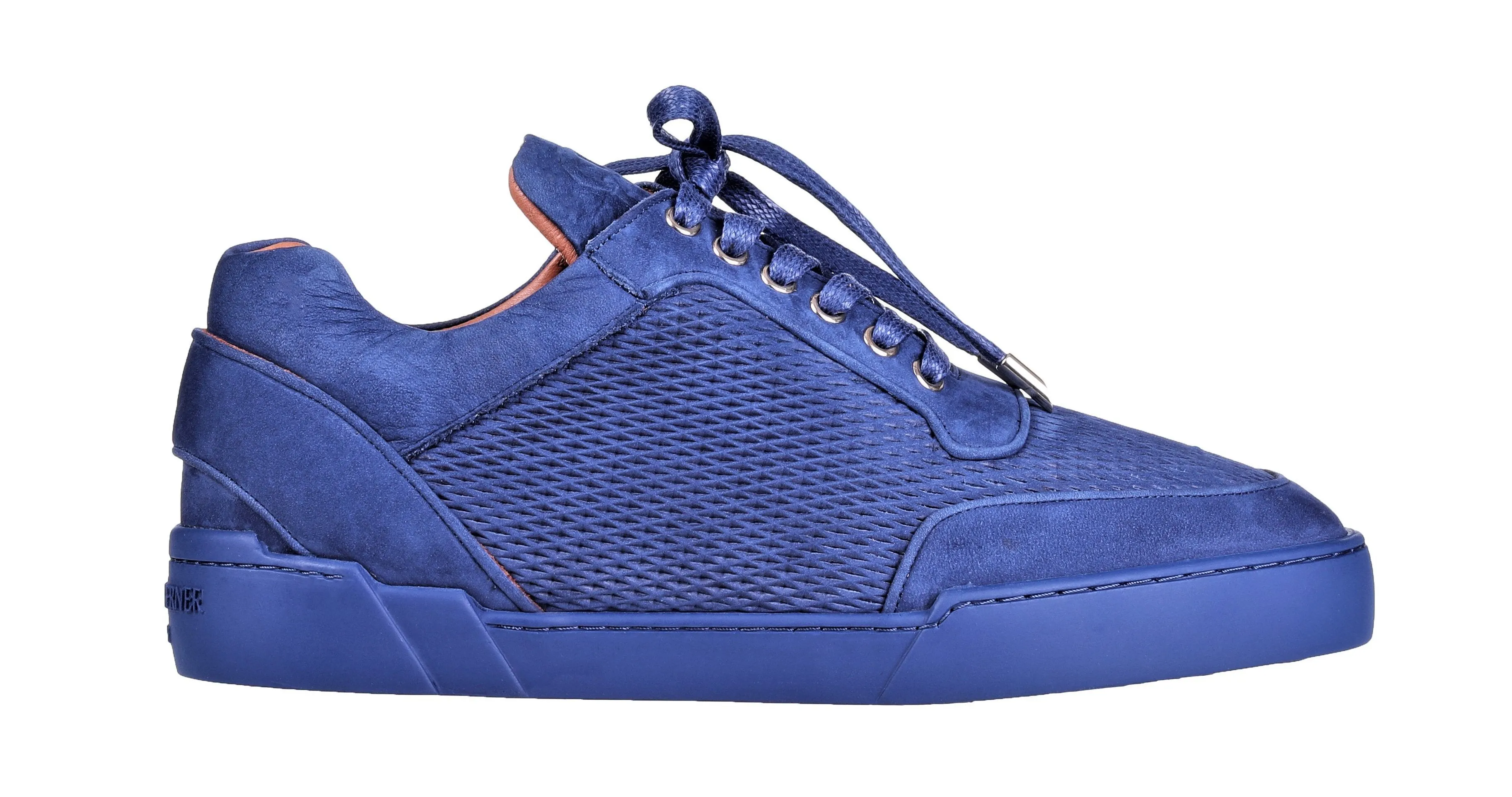 Indigo Blue Low-Top Sneakers